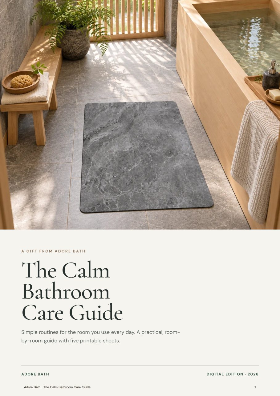 Cover of The Calm Bathroom Care Guide